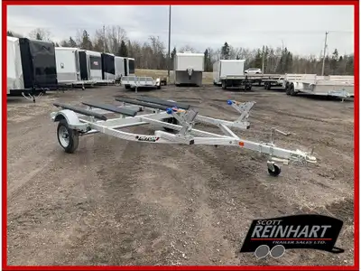 2026 Triton Wave II Double All Aluminum Personal Watercraft Trailer 1800LB GVWR, Galvanized Axle Bea...