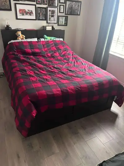 Free queen bed, View more
