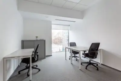 Office space rental tailored to three that comes with everything taken care of. Create the ideal env...