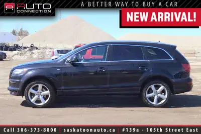 Low Kilometers! - Excellent Condition - S-Line Package! This 2013 Audi Q7 3.0T Premium Quattro deliv...