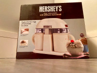 Hersehy's Dual Single Serve Ice Cream Machine