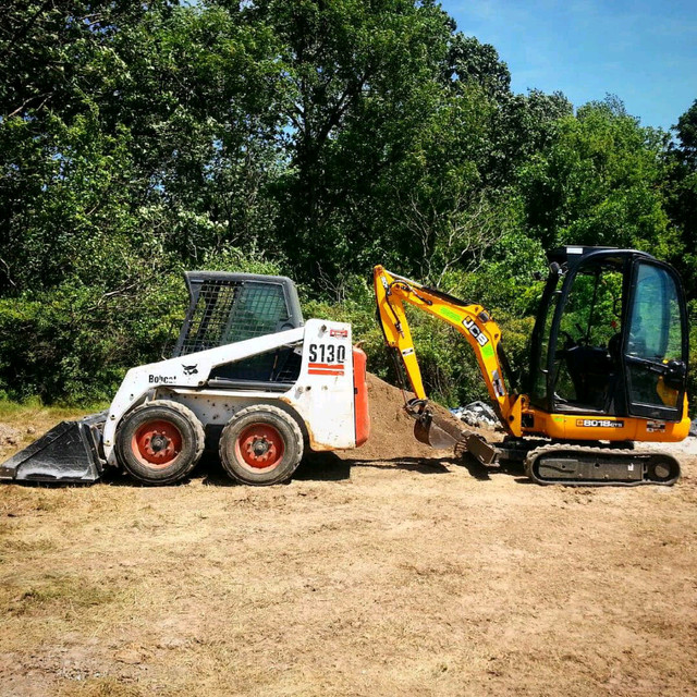 Bobcat and Mini Ex services  in Excavation, Demolition & Waterproofing in Oakville / Halton Region