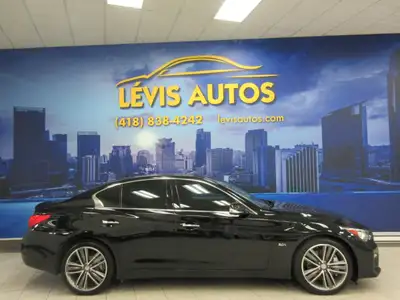 INFINITI Q50S 2017 AWD V6 3.0 LITRES TURBO 300 HP TOUT ÉQUIPÉ / GPS NAVIGATION / TOIT OUVRANT ÉLECTR...