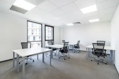 Large office space for 50 persons available for rent on flexible terms, so you can add space or even...
