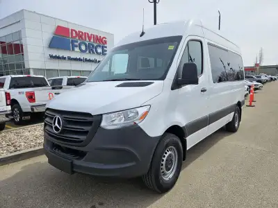 2022 Mercedes-Benz Sprinter 12 Passenger Van 2500 High Roof I4 144", 2.0L 4Cylinder Diesel, Keyless...