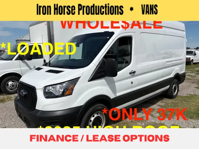 2025 Ford Transit Cargo Van  HIGH ROOF LONG W/BASE CAN FINANCE