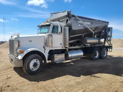 I have a Peterbilt 378 with a Soil King Stonespreader Soil King was purchased new in 2011 and curren...