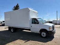 LEASING AVAILABLE, 2024 FORD E450 16'CUBE VAN W/ Walk through door, Auto, Clean White Exterior with... (image 6)