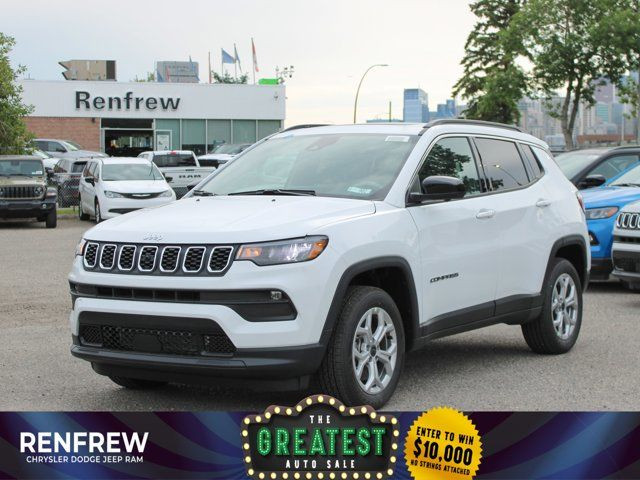 2025 Jeep Compass North 4x4, 360 Camera, Pano Sunroof in Cars & Trucks in Calgary