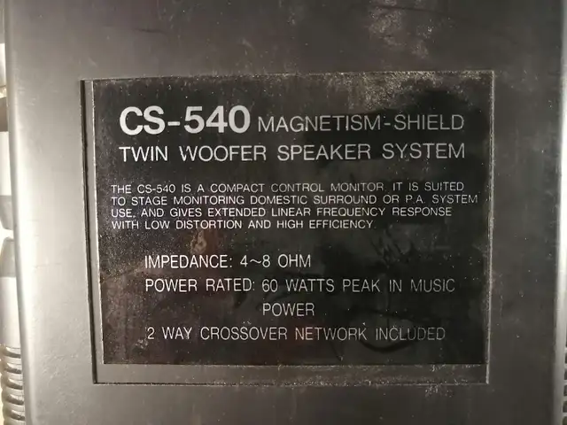 twin woofer speaker system in Speakers in Markham / York Region - Image 3