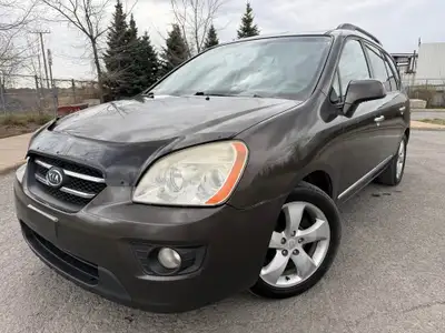2009 KIA RONDO , 7 PASSAGERS , AUTOMATIQUE , SIEGES CUIR CHAUFFANTS , 4 CYLINDRES 2.4 LITRES , TOIT...