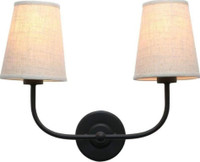 Permo Vintage Style Double Sconce 2-Lights