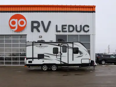 The 2017 Passport 199MLWE by Keystone is a lightweight, easy-to-tow travel trailer designed for coup...