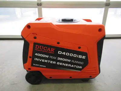 Four Stroke Air Cooled 224 CC, 7.5 HP Engine, 3500W Rated Power, Maximum 4000W, Electric Start, Batt...
