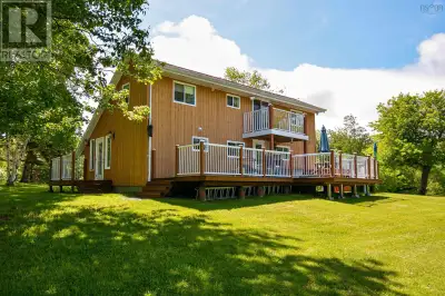 Discover the joy of living on the Bras dOr Lakes with this waterfront property located in Ross Ferry...