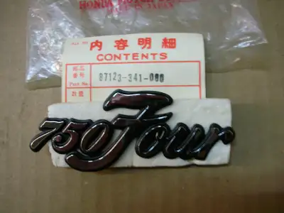 NOS Honda CB750K Side Cover Emblem 87123-341-000, View more