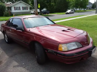S.O.H.C. 2.3 Turbocharged/aftercooled 190 h.p. 5 speed manual trans,3:55 Trac-Loc 8.8" diff. Equiped...