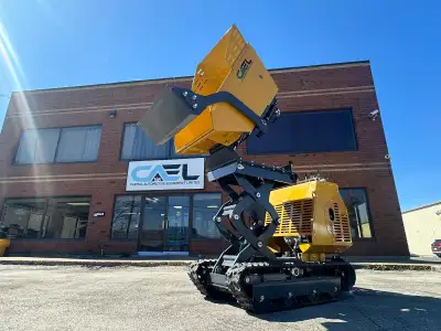 New Mini dumper crawler truck track carrier dumper self loading the lowest price in the market all o...