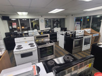 Electric & Gas Range Warehouse Blowout- White, Black & Stainless