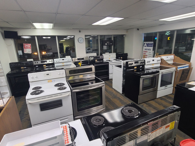 Electric & Gas Range Warehouse Blowout- White, Black & Stainless in Stoves, Ovens & Ranges in Edmonton