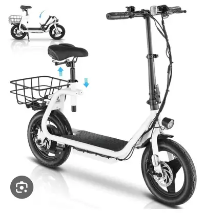 E-Scooter, No Gas, Driver's License,Registration, Parking Needed, View more