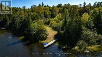 Embrace the opportunity to build your dream home or cottage on this picturesque waterfront lot nestl...