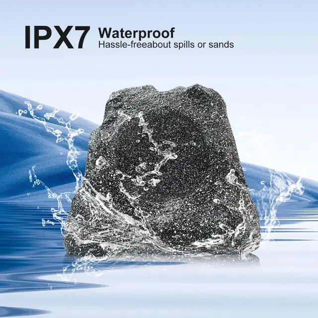 Studiofinix 8" Bluetooth Rock Speakers Waterproof... ID# 75663005668351873122