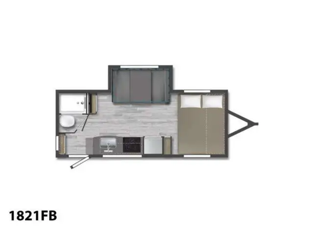 2025 Winnebago Micro Minnie 1821FB in Travel Trailers & Campers in Penticton - Image 4