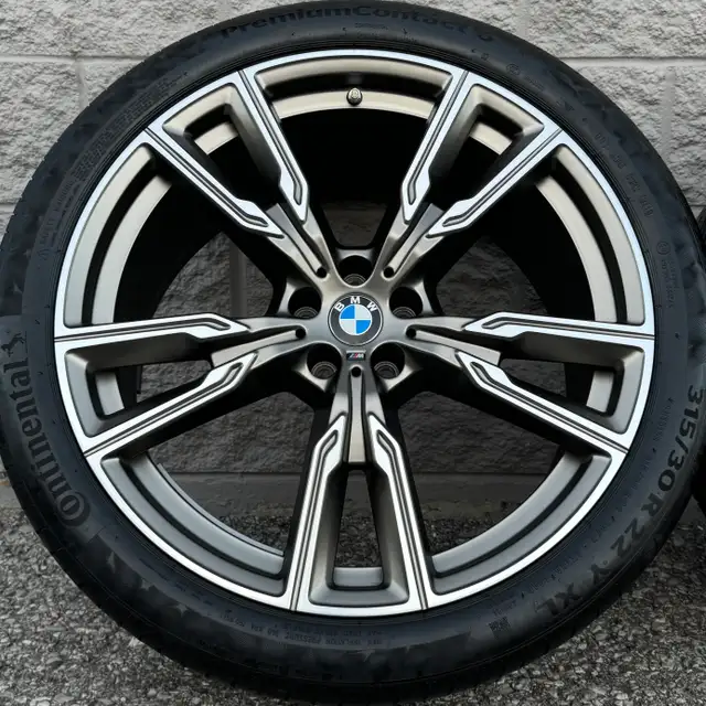 (90%) 4x BMW X5 | X6 22" OEM Summer Wheels Package in Tires & Rims in City of Toronto - Image 3