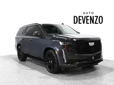 Superbe 2024 Cadillac Escalade Sport Platinum 4WD fini en Galactic Grey Metallic avec intérieur Jet...