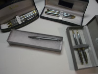 4 BRAND NEW SETS OF SILVER PEN SETS COMPLETE Belleville Belleville Area Preview
