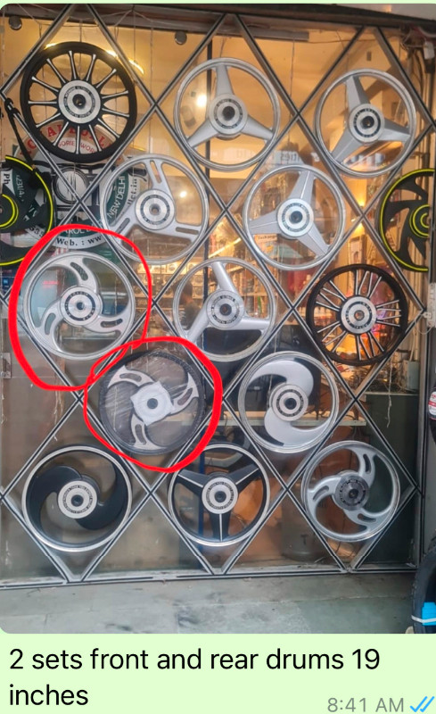 ROYAL ENFIELD ALLOYS RIMS in Tires & Rims in Mississauga / Peel Region