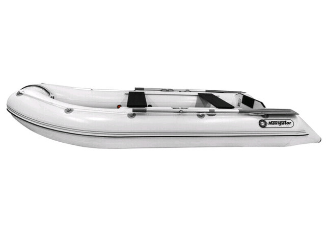2024 NEW Navigator Inflatable Boat LP320BK - 11ft, German PVC in Canoes, Kayaks & Paddles in St. Albert - Image 4