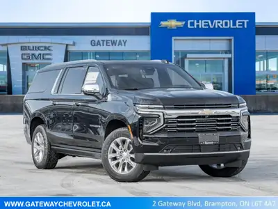 Now imagine commanding the road in full-size SUV grandeur with the 2026 Chevrolet Suburban Premier 4...