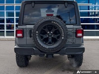 Sting-Gray Clearcoat 2021 Jeep Wrangler Unlimited Willys 4X4, 8-Speed Automatic, Fuel Efficient 2.0L... (image 4)
