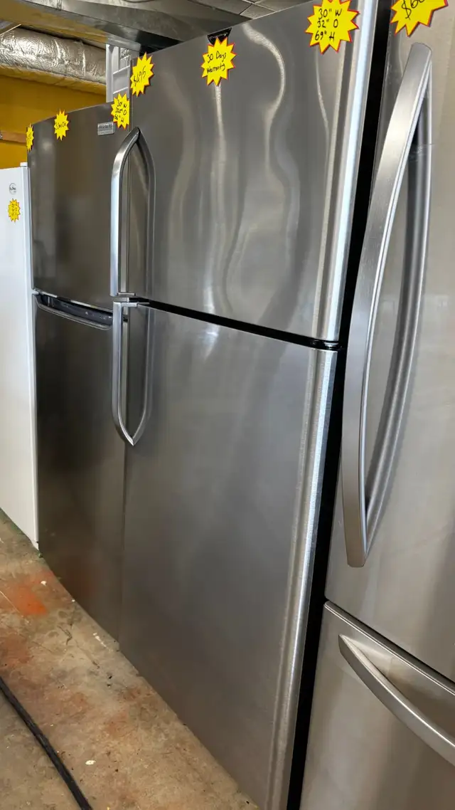 Frigidaire Refrigerator- 30” Wide 30 Days Warranty-Tested in Refrigerators in Kitchener / Waterloo - Image 2