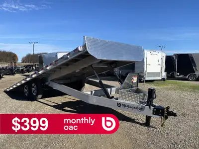 Nordtek Heavy Duty Aluminum Deckover Tilt Trailer 14,000 lb is $19,230.00 or $384.56/month! Ord: 250...