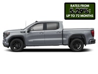 The 2026 GMC Sierra 1500 Elevation, in a sophisticated gray finish, comes equipped with a robust 44... (image 2)