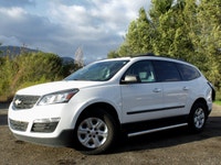 The 2016 Chevrolet Traverse LS in a classic white finish with AWD is engineered for versatility and... (image 1)