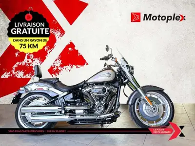 2023 HARLEY DAVIDSON fat boy 114 FLFBS *140 KM* fat boy 114 FLFBS 140 KM COMME NEUF! SEULEMENT 140 K...