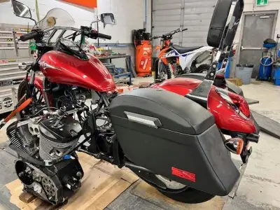Handyman special. 2013 Kawasaki Vulcan Custom. Chassis in excellent condition. Engine in perfect wor...
