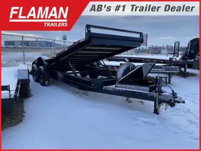 2026 Oasis 20' Full Tilt Trailer Axles: (2) 7000lb Suspension: Slipper Spring Tires: ST235/80R16 (10...