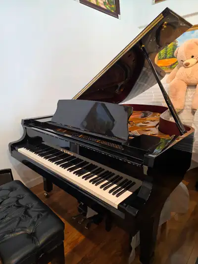 7 foot Kawai grand piano, View more