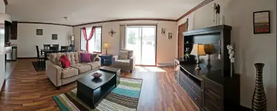 Voici une version réécrite, claire et professionnelle de ton annonce: Appartements style condo Trois...