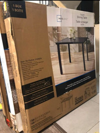 38.2-Inch square Dining Table - New in the box