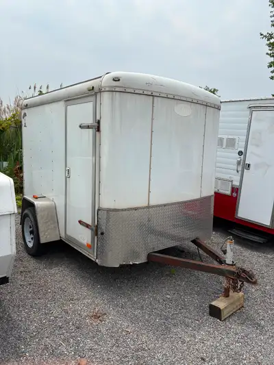 2014 Action Trailers 6x8 Enclosed Barn door Well used unit Newer tires and bearings Asking $2995 plu...