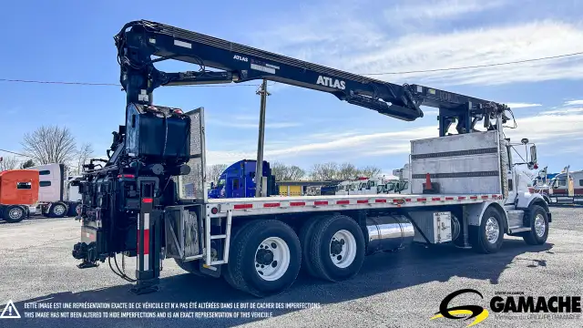 2012 KENWORTH T800 BOOM TRUCK DRYWALL TRUCK CRANE TRUCK / BOOM T in Heavy Trucks in Chilliwack - Image 6