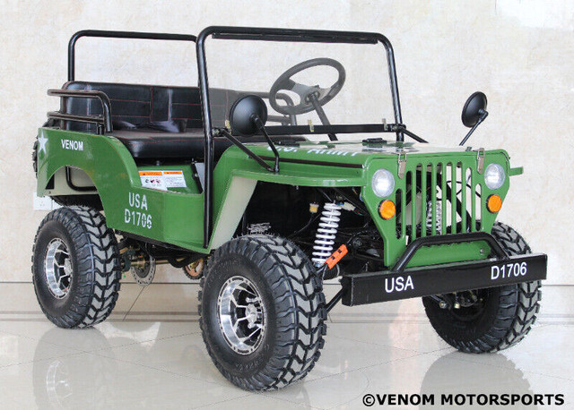 NEW 125CC MINI JEEP | 3 SPEED | GO-KART | QUAD | ATV | 125CC in ATVs in Edmonton