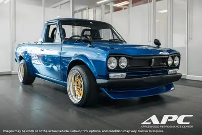This 1986 Sunny is not like the others; What would a OEM Factory Skyline GT-R Race Truck look like?...