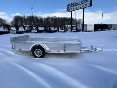 Canadian Mennonite Built Single Axle Aluminum Utility Trailer is $4,210.00 or $84.20/month! Ord: E18...